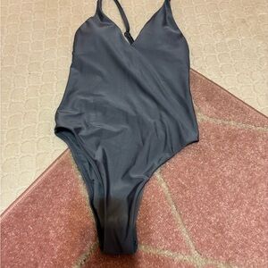 Shade & Shore Light Gray Swimsuit